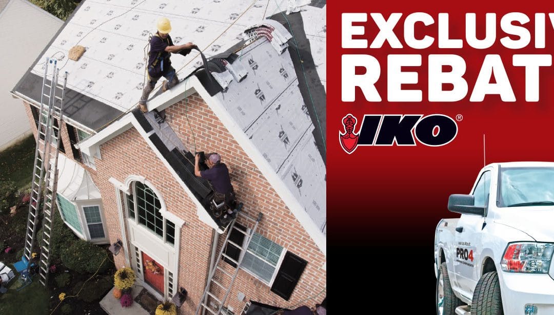 IKO Roofing Exclusive Rebate Offer!